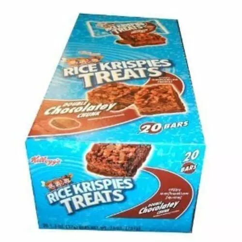 Kellog's Rice Crispies Treats Double Chocolatey Chunk Treats Twenty 1.4 Ounce