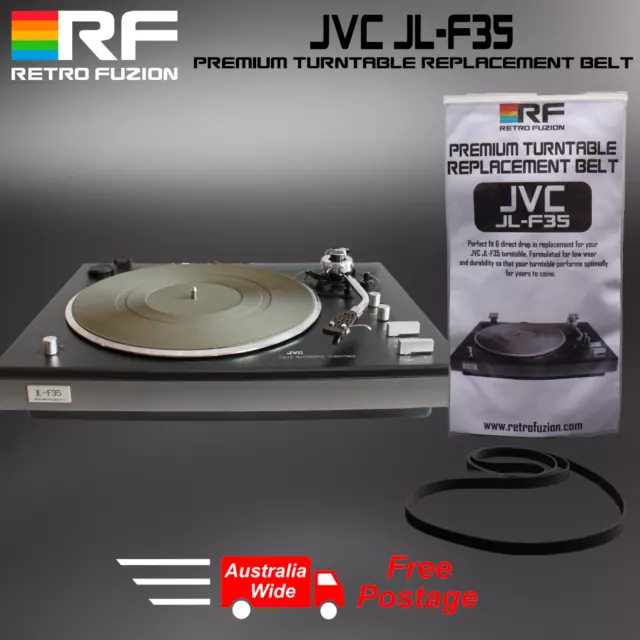 JVC JL-F35 Premium Turntable Replacement Belt -