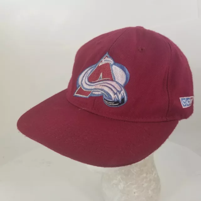 NHL Colorado Avalanche Snapback Cap Hat CCM Adjustable Hockey on the Edge!