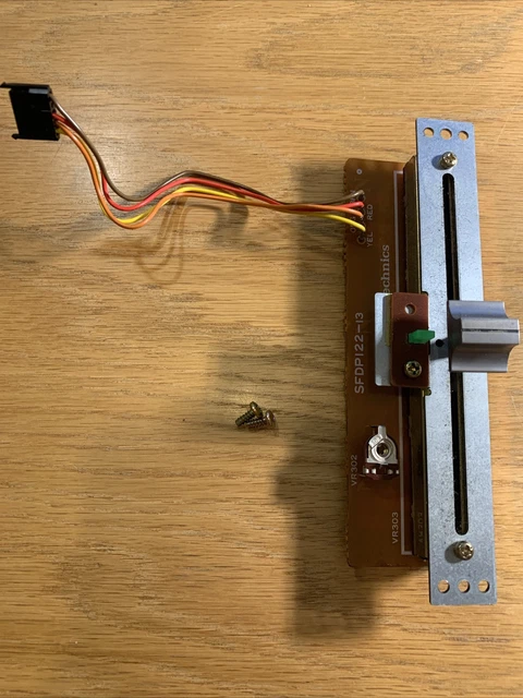 Pcb Nob TECHNICS SL-1200MK2 SL-1210MK2 Original Pitch PCB Knob Screws Fader MK2 ...