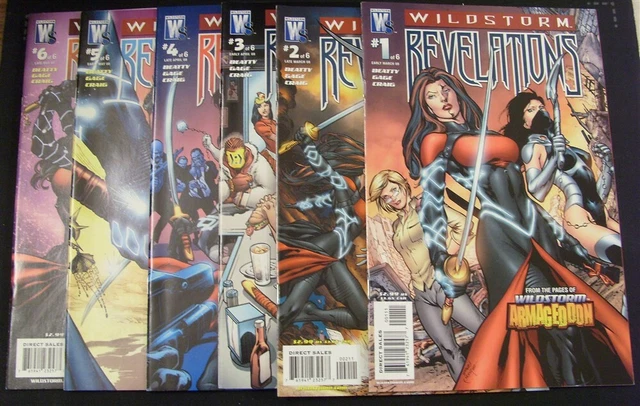 Revelations 1-6 Wildstorm Comic Set Complete Scott Beatty Gage Craig 2008 Vf/Nm