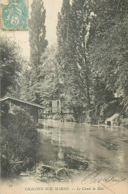 51 Chalons-Sur-Marne Canal De Nau