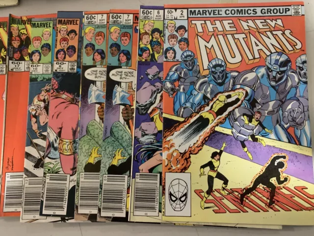 Lot of 92 comics from the 80's, 'N' Titles ('Nam, New Mutants)