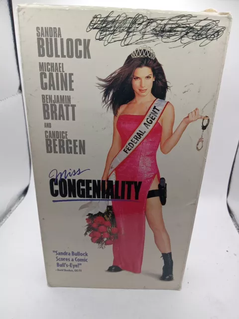 Miss Congeniality (VHS, 2001)
