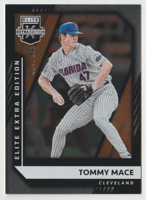 2021 Panini Elite Extra Edition #69 Tommy Mace /999 Cleveland Indians