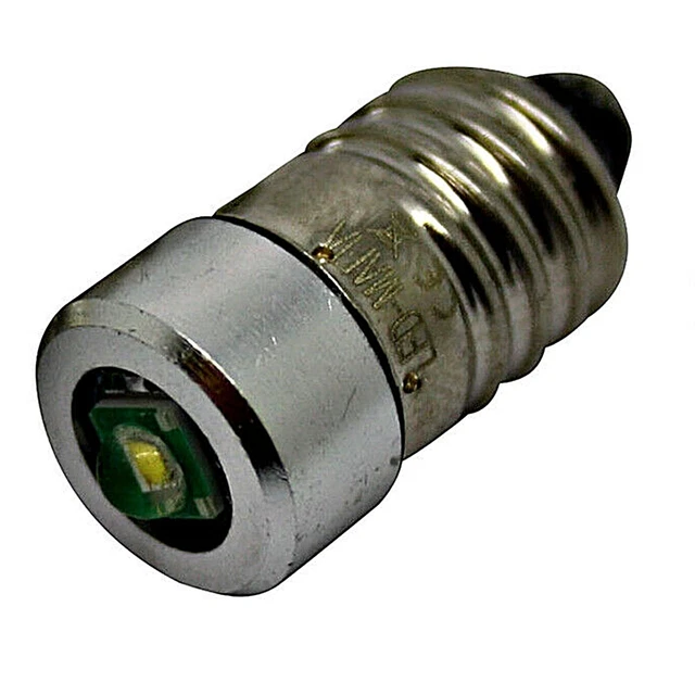 Led Upgrade 3v E10 3W LED 3V 4,5V 6V Upgrade Replacement Lamp Headlamp Torch Cold ...