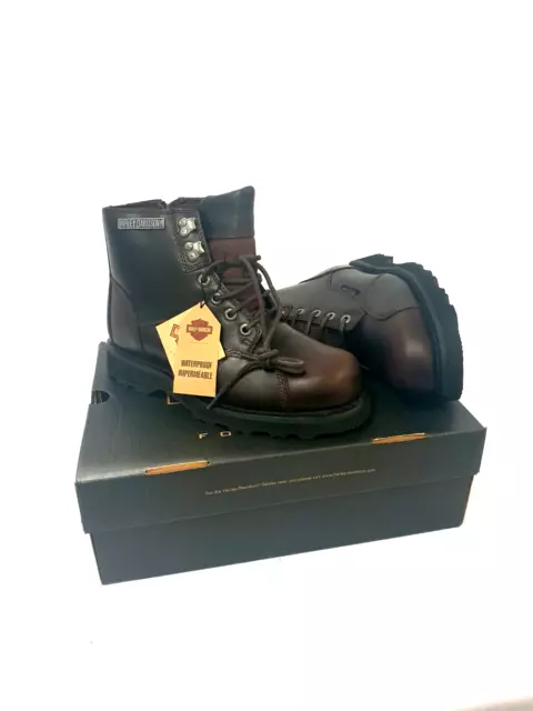 Genuine Harley-Davidson Mens Boots- Dorington - Brown - Ex Display Stock