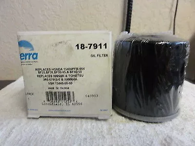 New Sierra Oil Filter Honda/Yamaha S18-7911-1 Bf25 Bf30 Bf40 Bf50 5Gh-133440