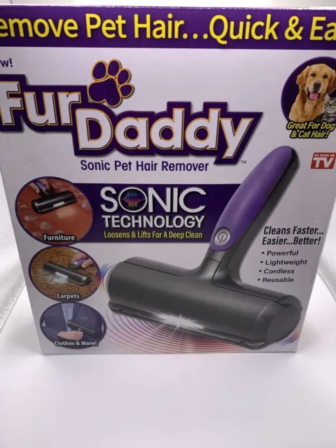 Sonic Technology Fur Daddy Pet Hair Removal Roller Dog & Cat As Seen On TV