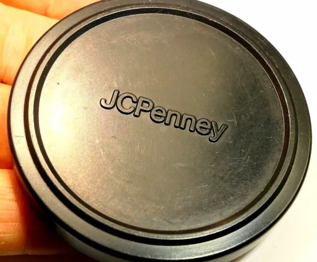 JC Penney 58mm  Front Lens Cap plastic slip on type