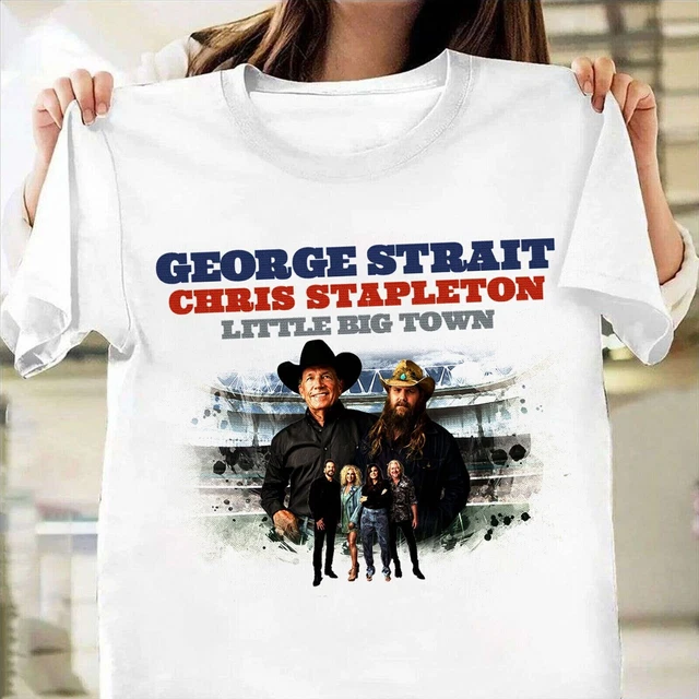 POPULAR CHRIS STAPLETON Tour 2023 Strait Cotton Shirt 16.99