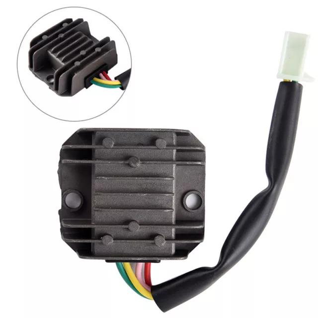 Universal 4Wire Full Wave Motorcycle Controller Rectifier for 12V DC Bike QuaRNEL
