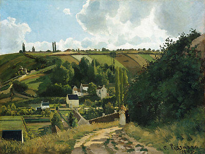 Camille Pissarro : "Jalais Hill, Pontoise" (1867) — Giclee Fine Art Print