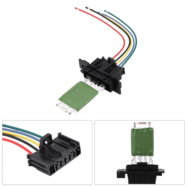 HOT HEATER MOTOR Blower Fan Resistor With Wiring Repair Plug Harness