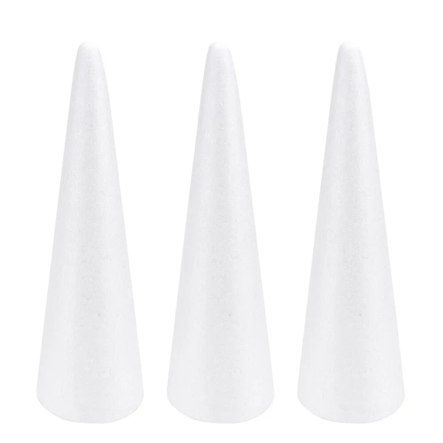3 piezas de espuma en forma de cono cono juguetes de natividad para niños espuma