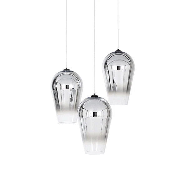 Tom Dixon Fade 50CM Chrome Pendant Light Large - $875, New! 3