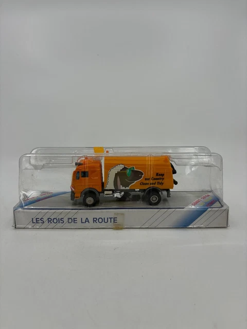 Boite Vintage Fourgon Vehicule Camion Jaune De La Poste Playmobil 3235