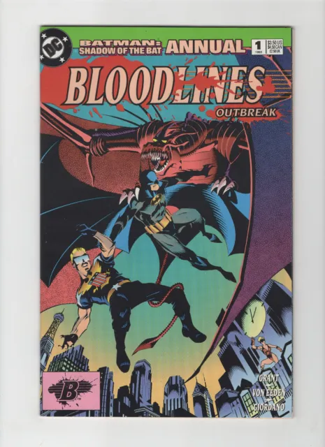 Batman: Shadow of the Bat Annual #1 (DC Comics 1993) Bloodlines