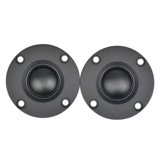 2Pcs Tweeter 1.5Inch 6Ohm 30W Dome Silk Film Tweeter Hifi Treble Speaker AudioU6