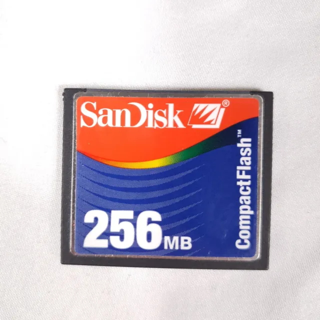 Tarjeta de memoria SanDisk CompactFlash CF de 512 MB SDCFJ SIN estuche
