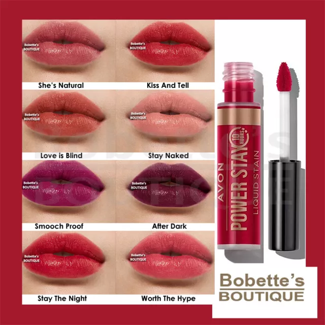 ROUGE à LÈVRES Velouté 10 Heures Sans Transfert POWER STAY LIQUID STAIN AVON