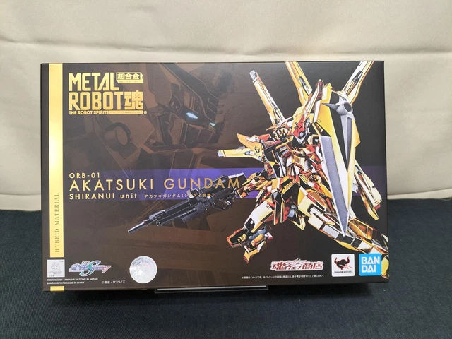 Unopened Akatsuki Gundam Shiranui Equipment METAL ROBOT Soul BANDAI