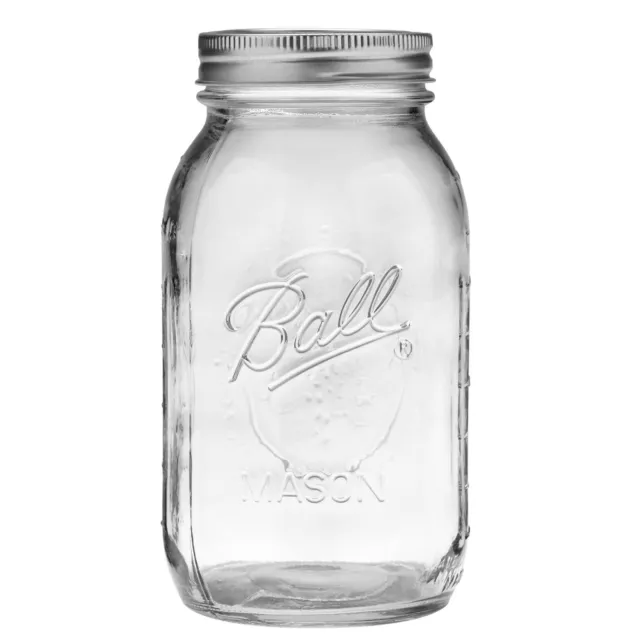 Ball Mason Regular Mouth Quart Jars with Lids and Bands, Set of 12-free shipping 3