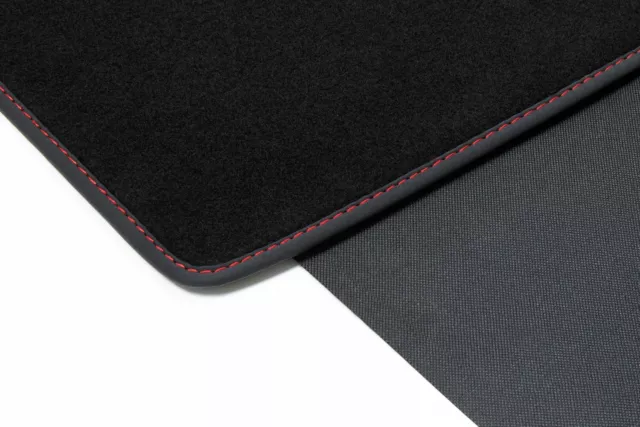 2-teilige Tapis de Coffre Pare-Chocs pour Porsche Cayenne 3 PO536 Année Fab.