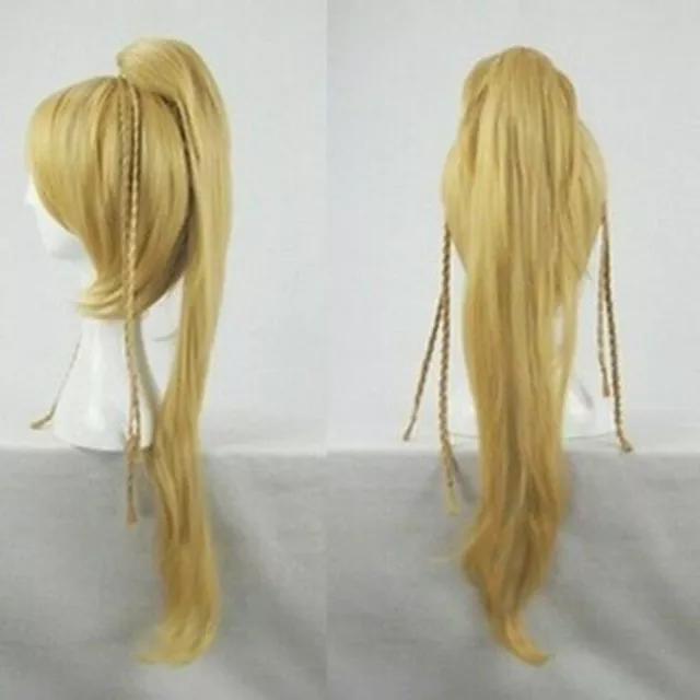Hot ! Final Fantasy Rikku cosplay wig Long party wig