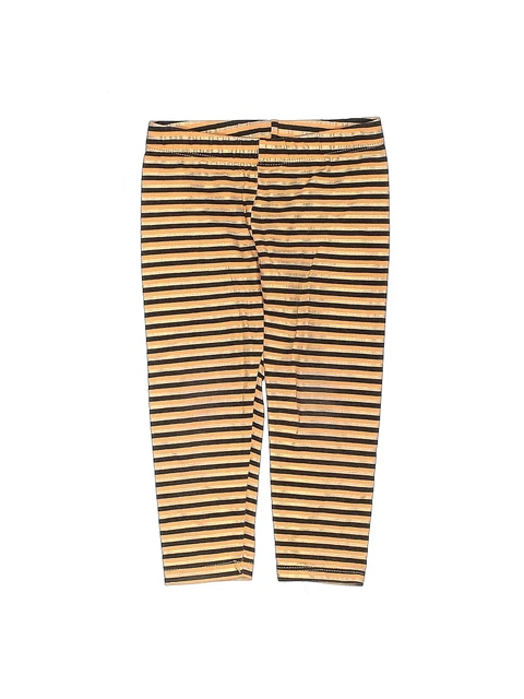 KensieGirl Girls Orange Leggings 3T