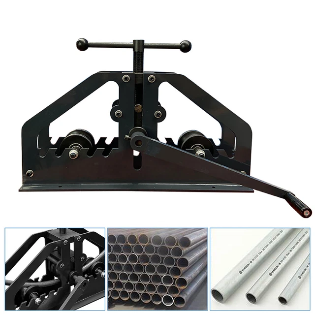 TR-60 Industrial Round Tube Roller Portable Manual Tube Roll Bender Heavy-Duty
