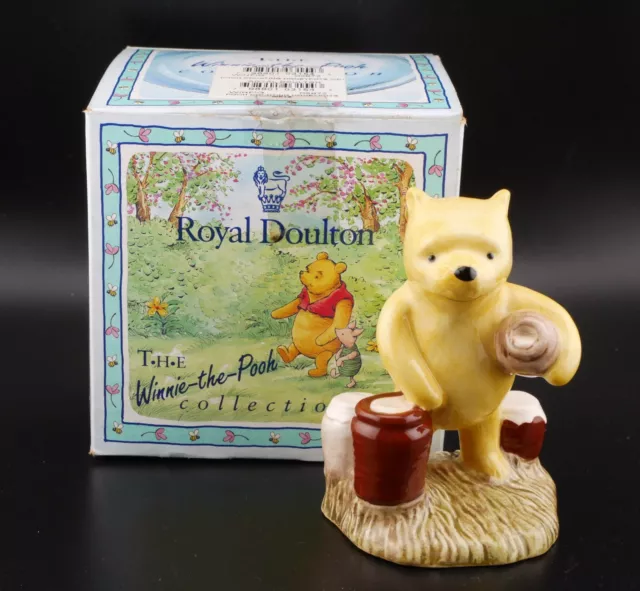 Royal Doulton Winnie The Pooh Collection Pooh Counting The Honeypots WP12 MIB
