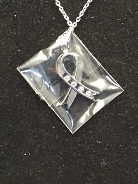 BRAND NEW! WillLand Ribbon Pendant created with Swarovski Crystals