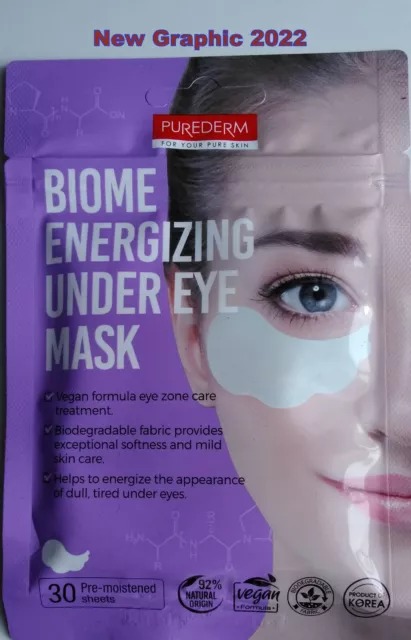 Purederm Collagen Eye Zone Pad Patches Mask 30 Sheets Wrinkle Care