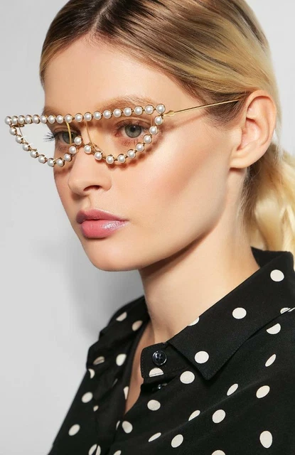 gucci mother of pearl cat eye sunglasses