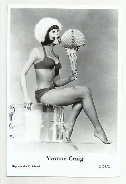 (Bx28) Yvonne Craig Swiftsure Photo Postcard (G158/2) Filmstar Pin Up Glamor