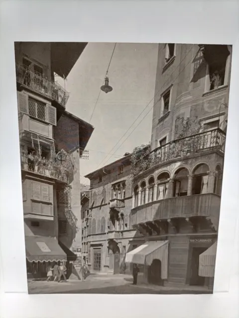 Clipping Ritaglio Illustrazione 1951 Trento il Cantone nel Centro