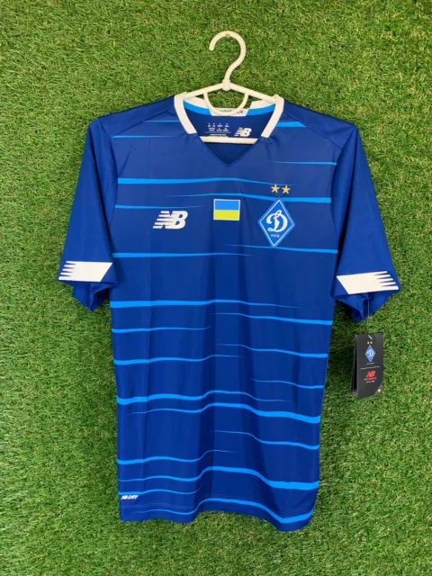 Dynamo Kiev Ukraine 2020/2021 Player Issue Football Jersey Away New Balance S