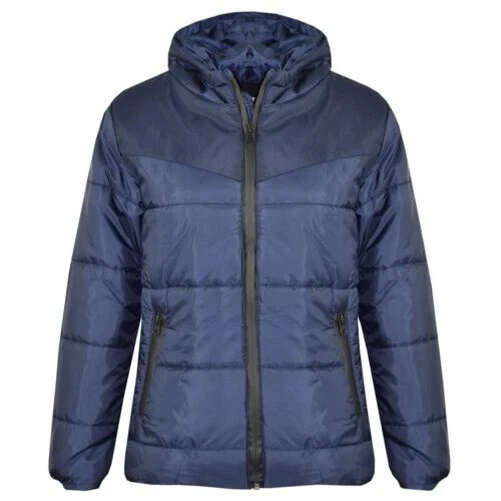 Bambini Giacca Ragazze Piumino Imbottito Bolle Zip con Cappuccio Caldo Spesso
