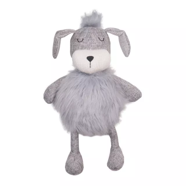 Rosewood Cupid & Comet Floppy Festive Dog Soft Toy Grey 31cm Dog Christmas Gift