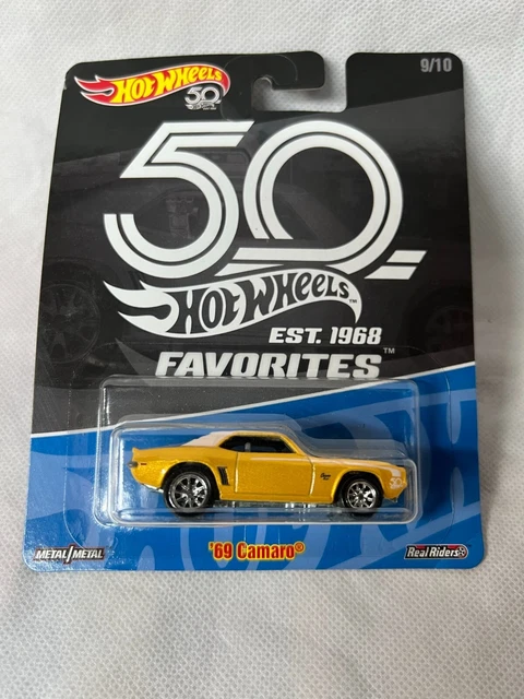 Hot wheels 69 camaro 50th anniversary deals