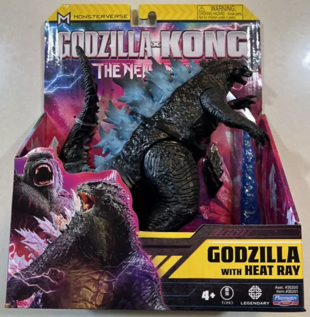 NEW 2024 PLAYMATES Godzilla x Kong The New Empire Godzilla w Heat Ray