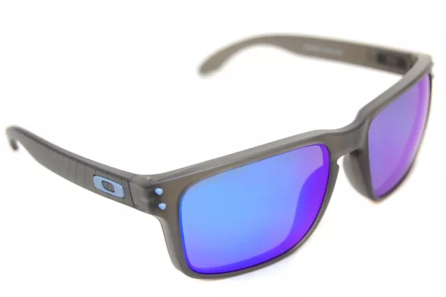 Oakley Holbrook POLARISIERTE OO9102-X5 Sonnenbrille MATTGRAU RAUCH PRIZM SAPHIR