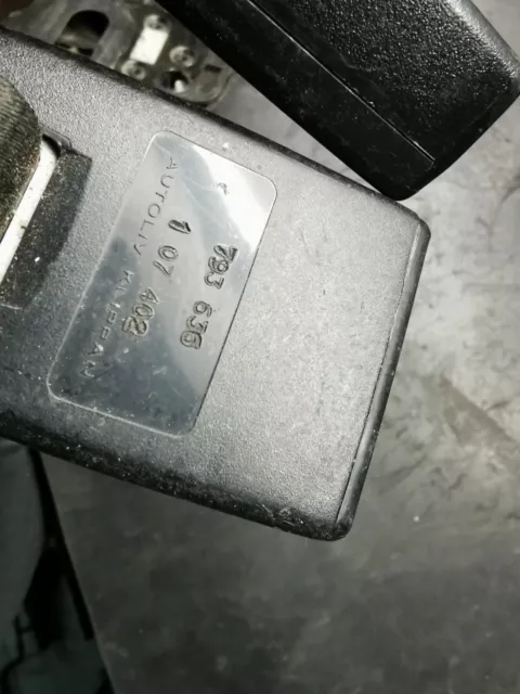 3 boucles de ceinture arrières RENAULT CLIO WILLIAMS 16S