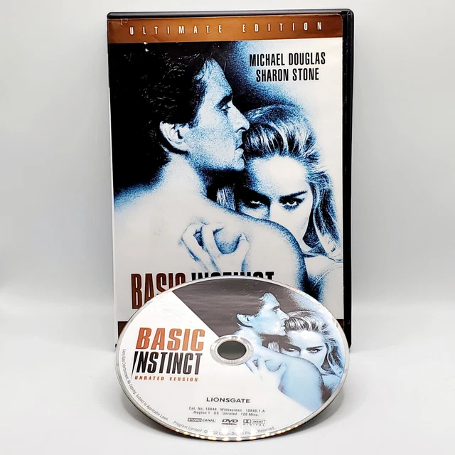 BASIC INSTINCT ULTIMATE Edition Unrated Director’s Cut DVD 1992 ...