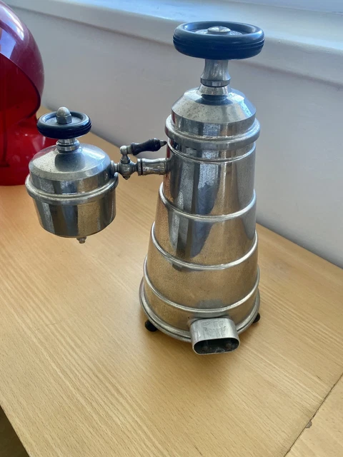 ANCIENNE CAFETIÈRE ÉLECTRIQUE Ets CELT Paris cm Bakelite métal doré