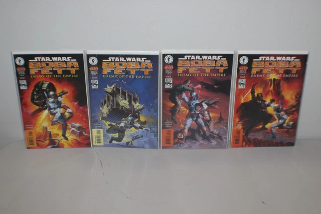 Star Wars Boba Fett Enemy of the Empire #1-4 Complete Set Dark Horse NM