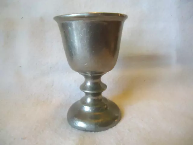 Vintage Wilton Armetale RWP Pewter Plough Tavern 5 1/8” Wine Water Goblet