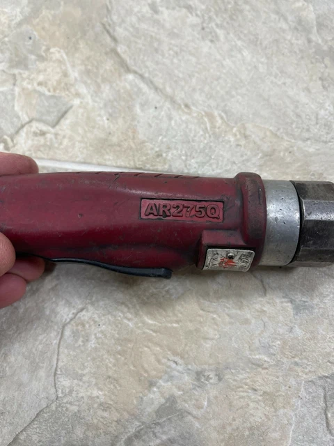 Mac Tools 1/4" Mini Air Ratchet Ar275Q Composite Housing Pinchless Trigger 2