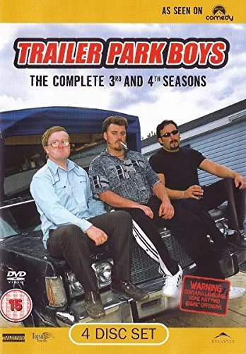 TRAILER PARK BOYS Series 3 4 DVD B6VG The Cheap Fast Free Post
